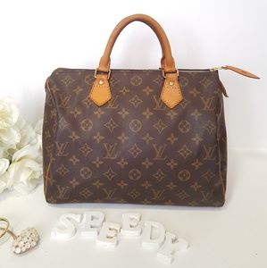 Authentic Louis Vuitton Speedy 30 handbag